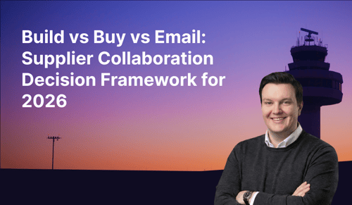 Build vs Buy vs Email: Supplier Collaboration Decision Framework for 2026