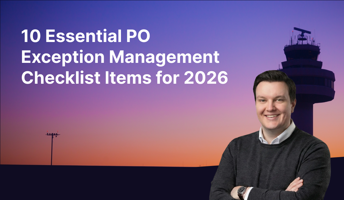 10 Essential PO Exception Management Checklist Items for 2026