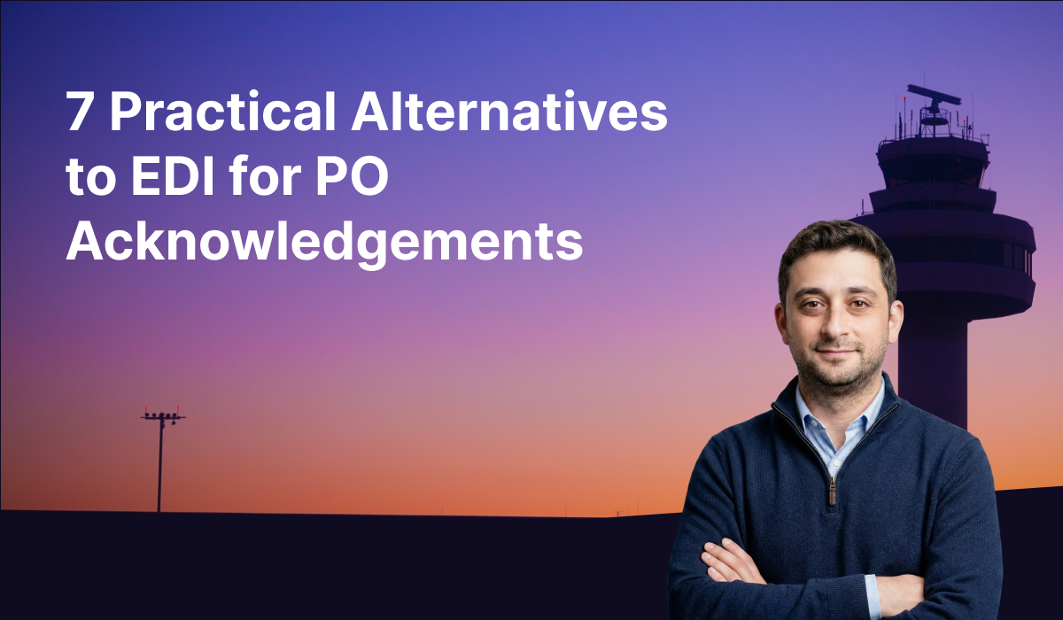 7 Practical Alternatives to EDI for PO Acknowledgements